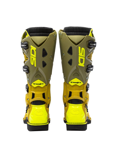 SIDI CROSSFIRE 3 OLIVE GREEN MOTO SHOES