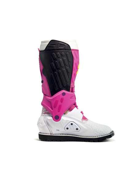 SIDI CROSSAIR HD PINK/WHITE MOTO SHOES
