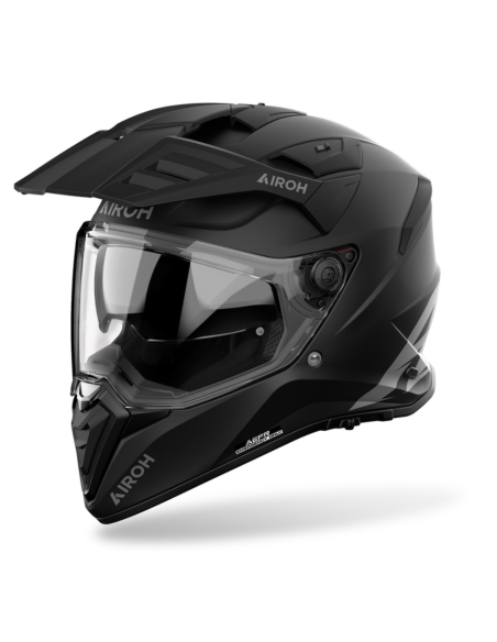 AIROH BANDIT BLACK MATT ADVENTURE MOTO ŠALMAS