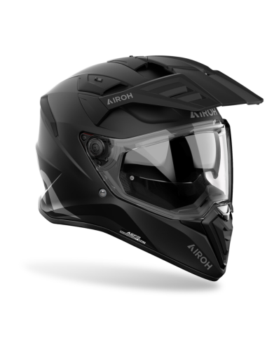 AIROH BANDIT BLACK MATT ADVENTURE MOTO ŠALMAS