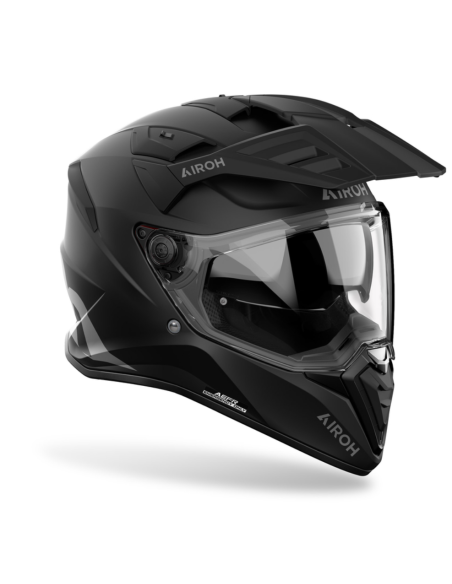 AIROH BANDIT BLACK MATT ADVENTURE MOTO ŠALMAS
