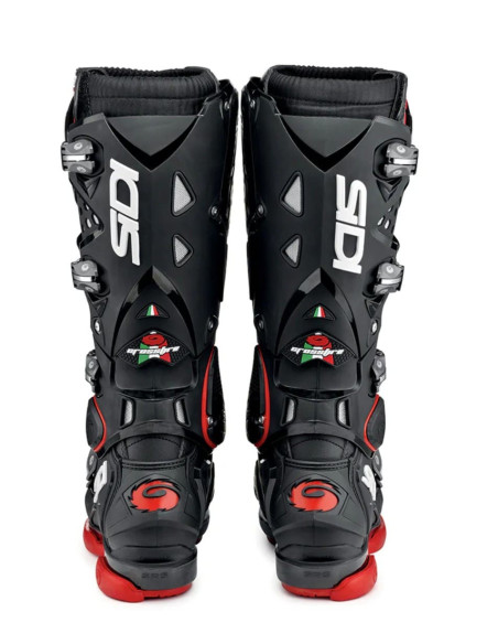 SIDI CROSSFIRE 2 SM BLACK MOTO SHOES
