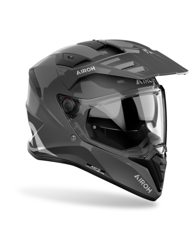МОТОШЛЕМ AIROH BANDIT DARK GREY GLOSS ADVENTURE