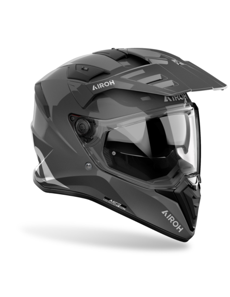 МОТОШЛЕМ AIROH BANDIT DARK GREY GLOSS ADVENTURE