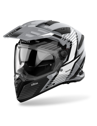 МОТОШЛЕМ ДЛЯ ПРИКЛЮЧЕНИЙ AIROH BANDIT SPICY GREY GLOSS
