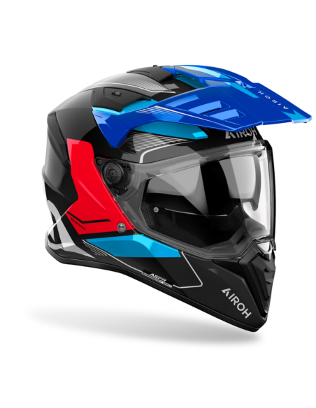 МОТОШЛЕМ ДЛЯ ПРИКЛЮЧЕНИЙ AIROH BANDIT TUNE BLUE/RED GLOSS
