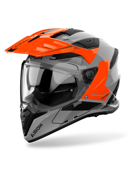 МОТОШЛЕМ ДЛЯ ПРИКЛЮЧЕНИЙ AIROH BANDIT TUNE ORANGE GLOSS