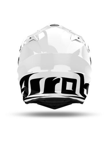 AIROH COMMANDER 2 WHITE GLOSS ADVENTURE MOTO HELMET