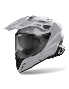 AIROH COMMANDER 2 CEMENT GREY GLOSS ADVENTURE MOTORCYCLE HELMET