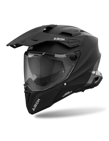 AIROH COMMANDER 2 BLACK MATT ADVENTURE MOTO HELMET