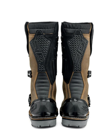 SIDI TRIAL ZERO 2.0 BROWN MOTO SHOES