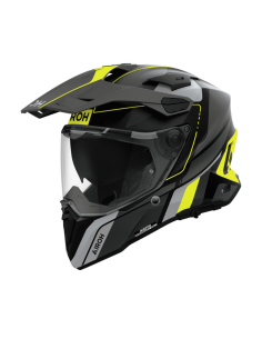 AIROH COMMANDER 2 SKIP YELLOW MATT ADVENTURE MOTO ŠALMAS