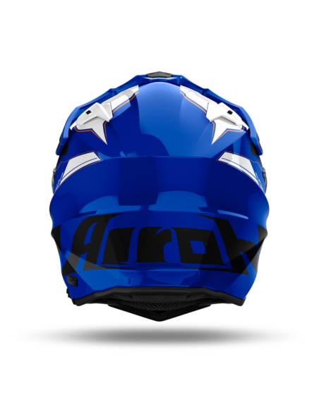 МОТОШЛЕМ ДЛЯ ПРИКЛЮЧЕНИЙ AIROH COMMANDER 2 REVEAL BLUE GLOSS