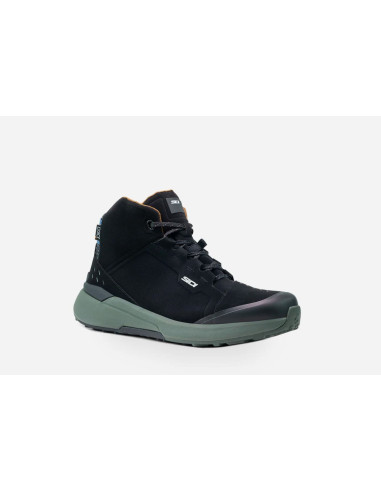 SIDI NUCLEUS SUEDE WP IVY BLACK MOTO SHOES