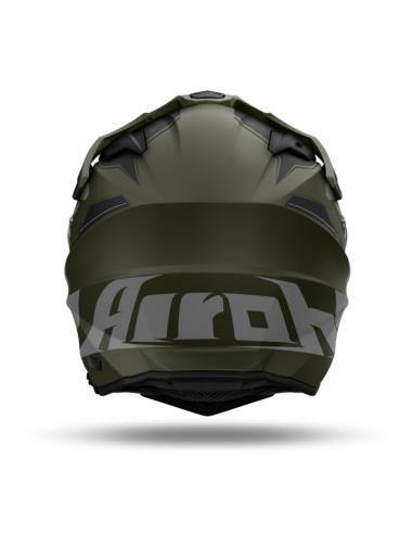 AIROH COMMANDER 2 REVEAL MILITARY GREEN MATT ADVENTURE MOTO ŠALMAS