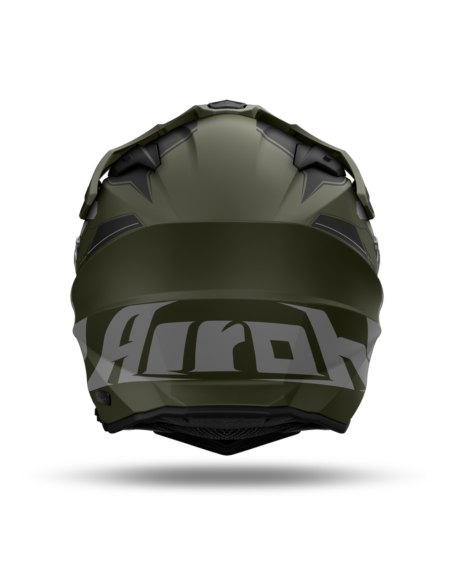 AIROH COMMANDER 2 REVEAL MILITARY GREEN MATT ADVENTURE MOTO ŠALMAS
