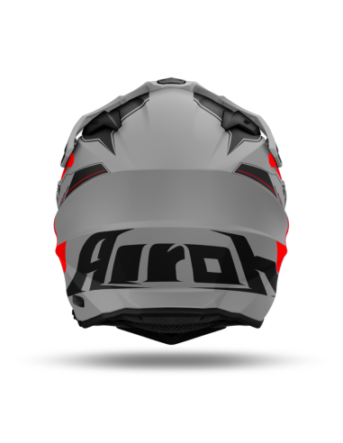 AIROH COMMANDER 2 REVEAL RED FLUO MATT ADVENTURE MOTO HELMET