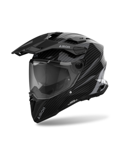 AIROH COMMANDER 2 CARBON GLOSS ADVENTURE MOTORCYCLE HELMET