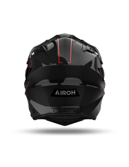 AIROH COMMANDER 2 CARBON GLOSS ADVENTURE MOTO CHILL