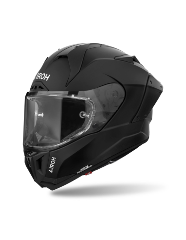 AIROH GP 800 BLACK MATT UŽDARAS MOTO ŠALMAS