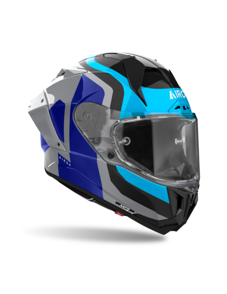 AIROH GP 800 COMPETITION BLUE GLOSS CLOSED MOTORCYCLE HELMET
