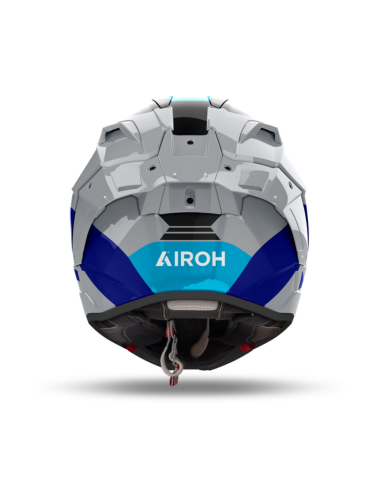 AIROH GP 800 WHITE GLOSS CLOSED MOTO SHELTER