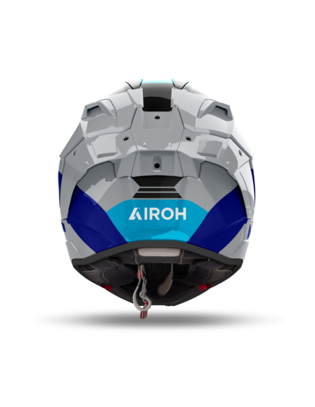 AIROH GP 800 WHITE GLOSS CLOSED MOTO SHELTER