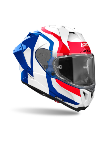 AIROH GP 800 COMPETITION BLUE/RED GLOSS INDOOR MOTO HELMET