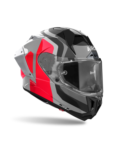 AIROH GP 800 COMPETITION BLUE GLOSS CLOSED MOTOR COAL