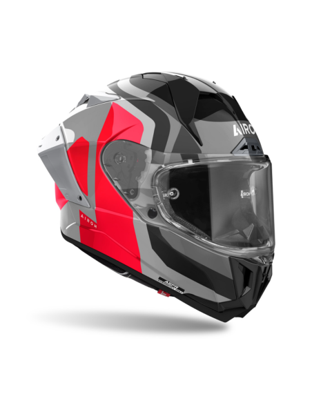 AIROH GP 800 COMPETITION RED GLOSS CLOSED MOTO HELMET