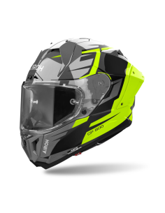 ЗАКРЫТЫЙ МОТОЦИКЛЕТНЫЙ ШЛЕМ AIROH GP 800 MASTER METALLIC GLOSS
