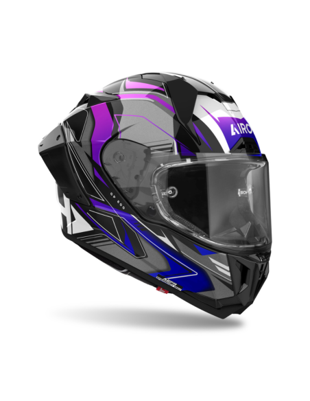 AIROH GP 800 HURRICANE GLOSS CLOSED MOTOR COAL
