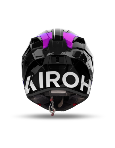AIROH GP 800 MUST BLUE GLOSS CLOSED MOTO HELMET