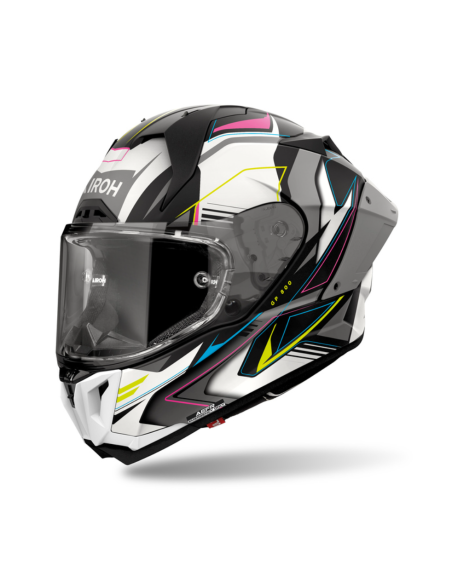 ЗАКРЫТЫЙ МОТОШЛЕМ AIROH GP 800 MUST BLUE GLOSS