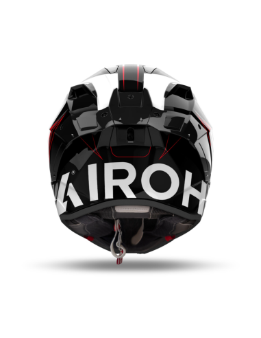 AIROH GP 800 MUST RED GLOSS CLOSED MOTORCYCLE HELMET