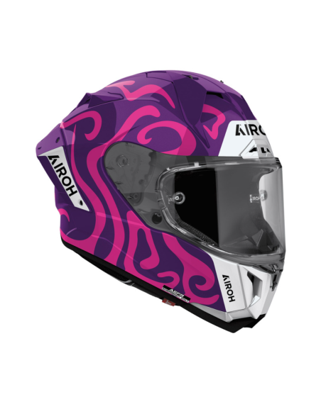 AIROH GP 800 SWAIN VIOLET GLOSS INDOOR MOTO HELMET