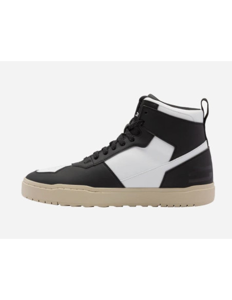 SIDI LYNX BLACK/WHITE MOTO SHOES
