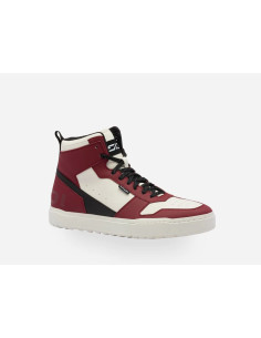 SIDI LYNX DARK RED MOTO SHOES