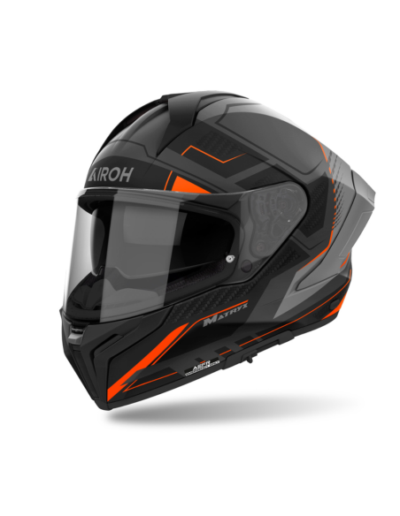 AIROH MATRYX ROCKET BLUE/RED GLOSS CLOSED MOTO FARM