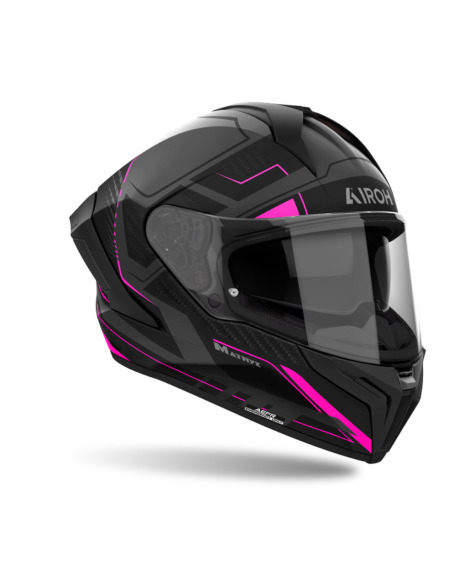 AIROH MATRYX ROCKET BLUE/RED GLOSS CLOSED MOTO FARM