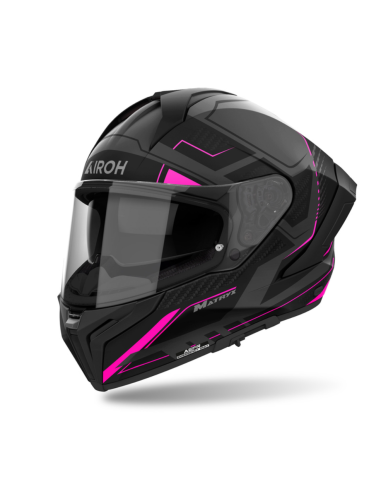 AIROH MATRYX ROCKET BLUE/RED GLOSS CLOSED MOTO FARM