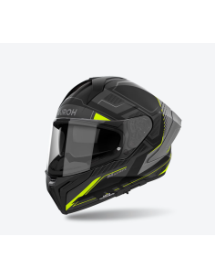 AIROH MATRYX ROCKET BLUE/RED GLOSS INDOOR MOTORCYCLE HELMET