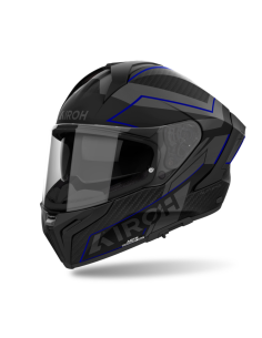 AIROH MATRYX SENTINEL BLUE MATT INDOOR MOTORCYCLE HELMET