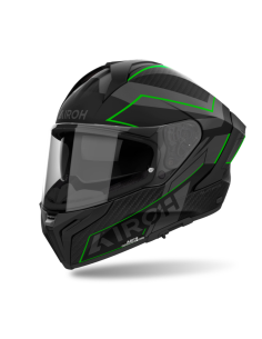 AIROH MATRYX SENTINEL GREEN MATT INDOOR MOTORCYCLE HELMET