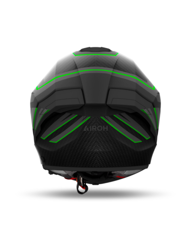 AIROH MATRYX SENTINEL GREEN MATT INDOOR MOTORCYCLE HELMET