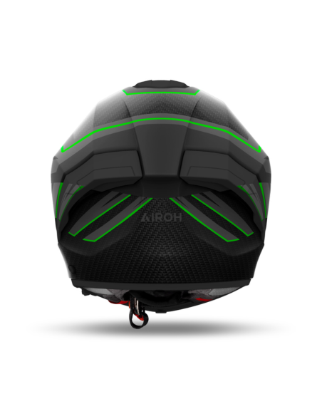 AIROH MATRYX SENTINEL GREEN MATT INDOOR MOTORCYCLE HELMET