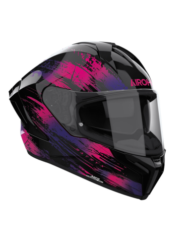 AIROH MATRYX REFLEX VIOLET GLOSS INDOOR MOTORCYCLE HELMET