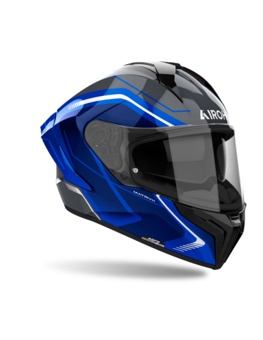 AIROH MATRYX REFLEX VIOLET GLOSS CLOSED MOTO COAT