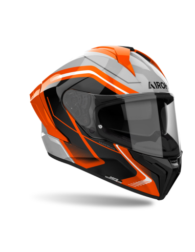 AIROH MATRYX WIDE BLUE GLOSS CLOSED MOTO FARM