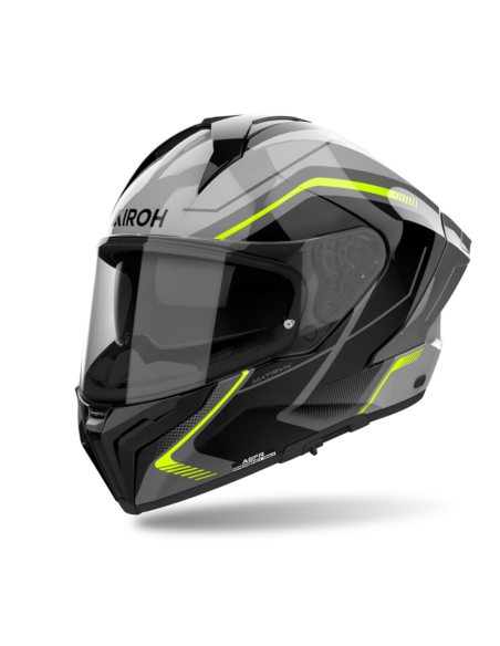 AIROH MATRYX WIDE BLUE GLOSS CLOSED MOTO FARM